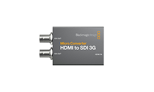 Blackmagic Design Micro Converter HDMI to SDI 3G Electronic Gear — Blackmagic Design Micro Converter HDMI to SDI 3G